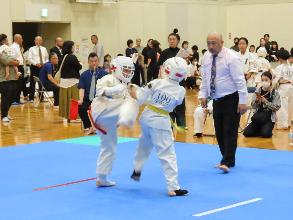 第13回極真空手道選手権広島県大会の様子