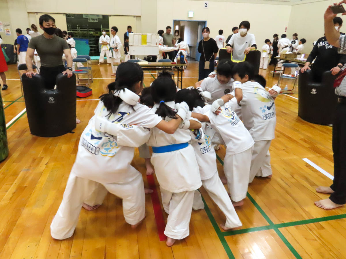 第13回極真空手道選手権広島県大会の様子