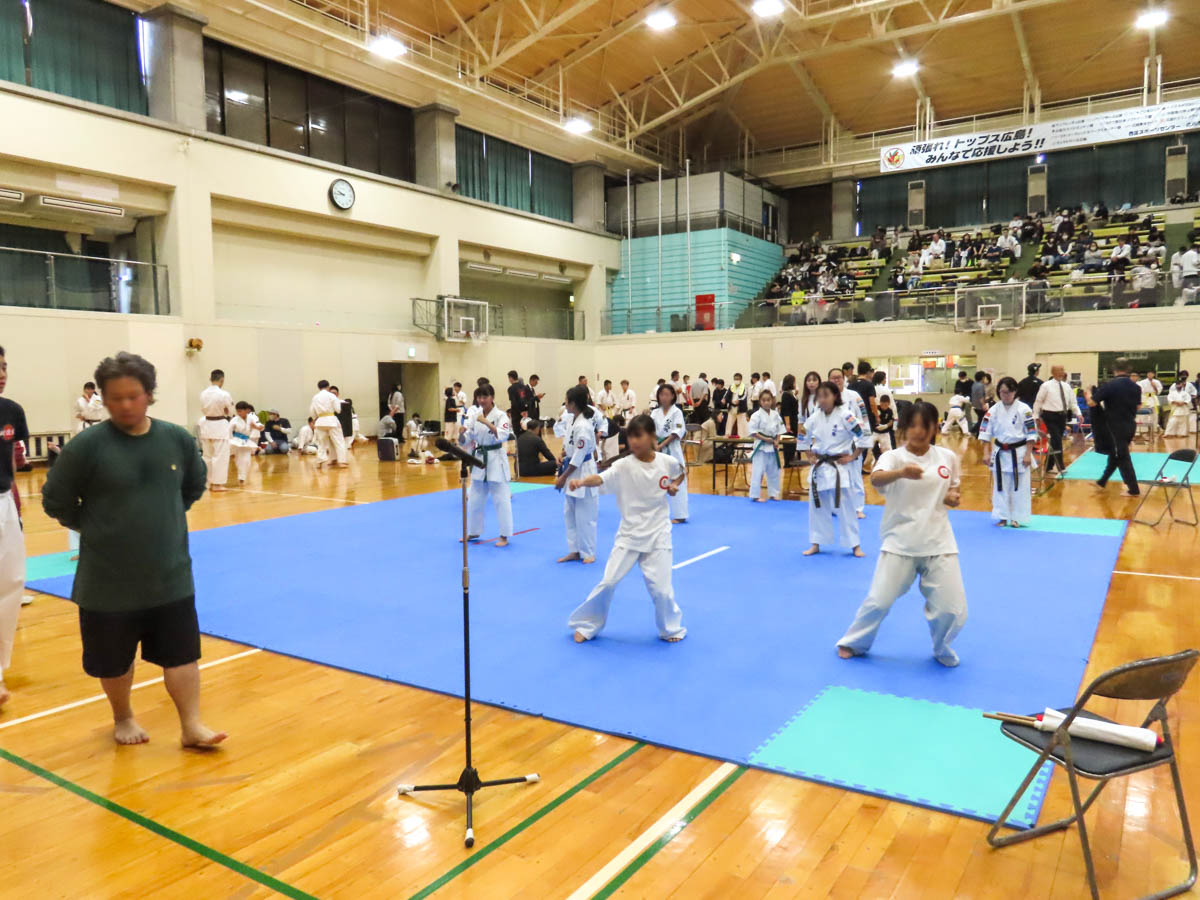 第13回極真空手道選手権広島県大会の様子