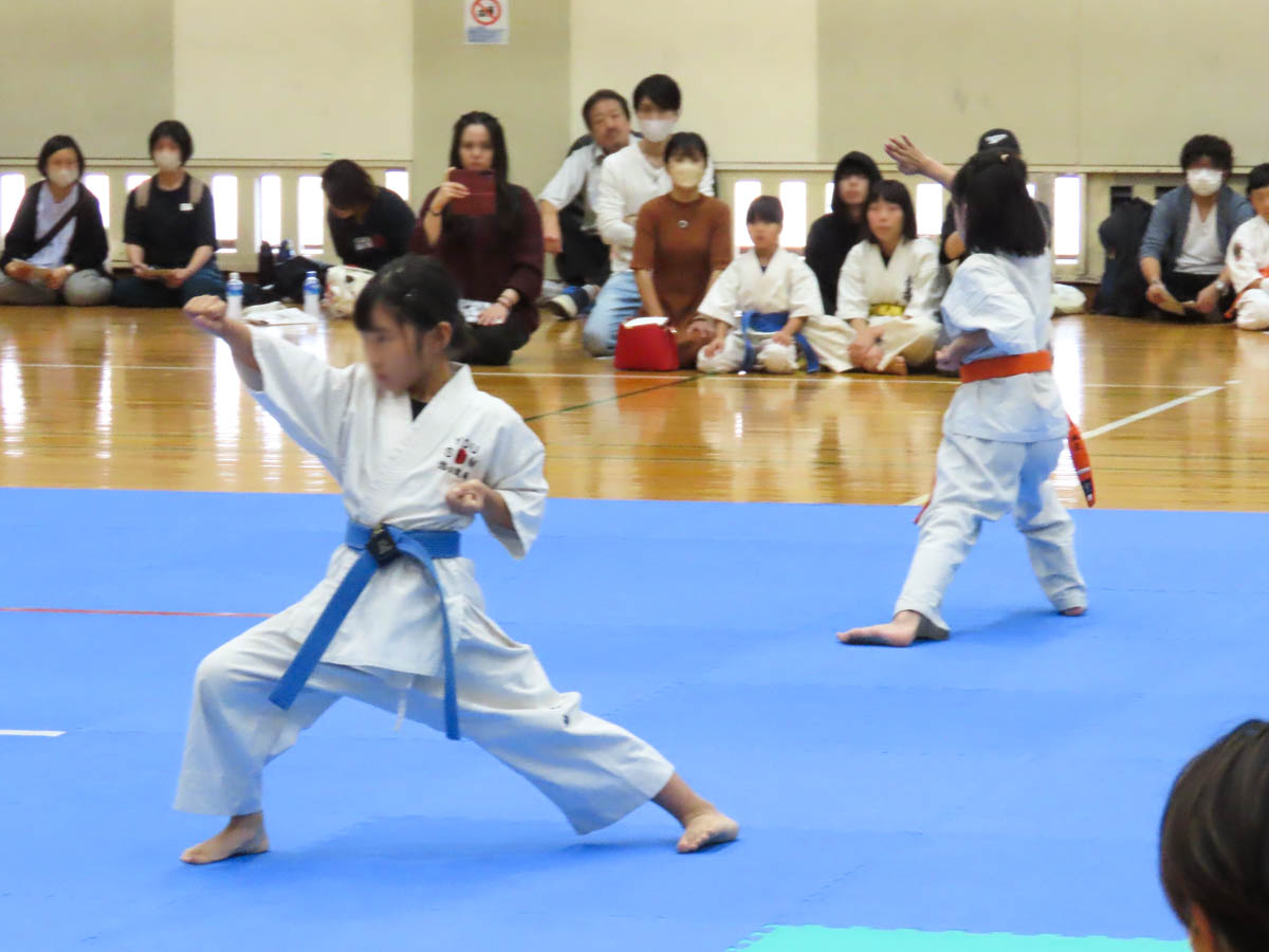 第13回極真空手道選手権広島県大会の様子