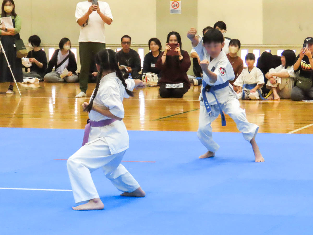 第13回極真空手道選手権広島県大会の様子