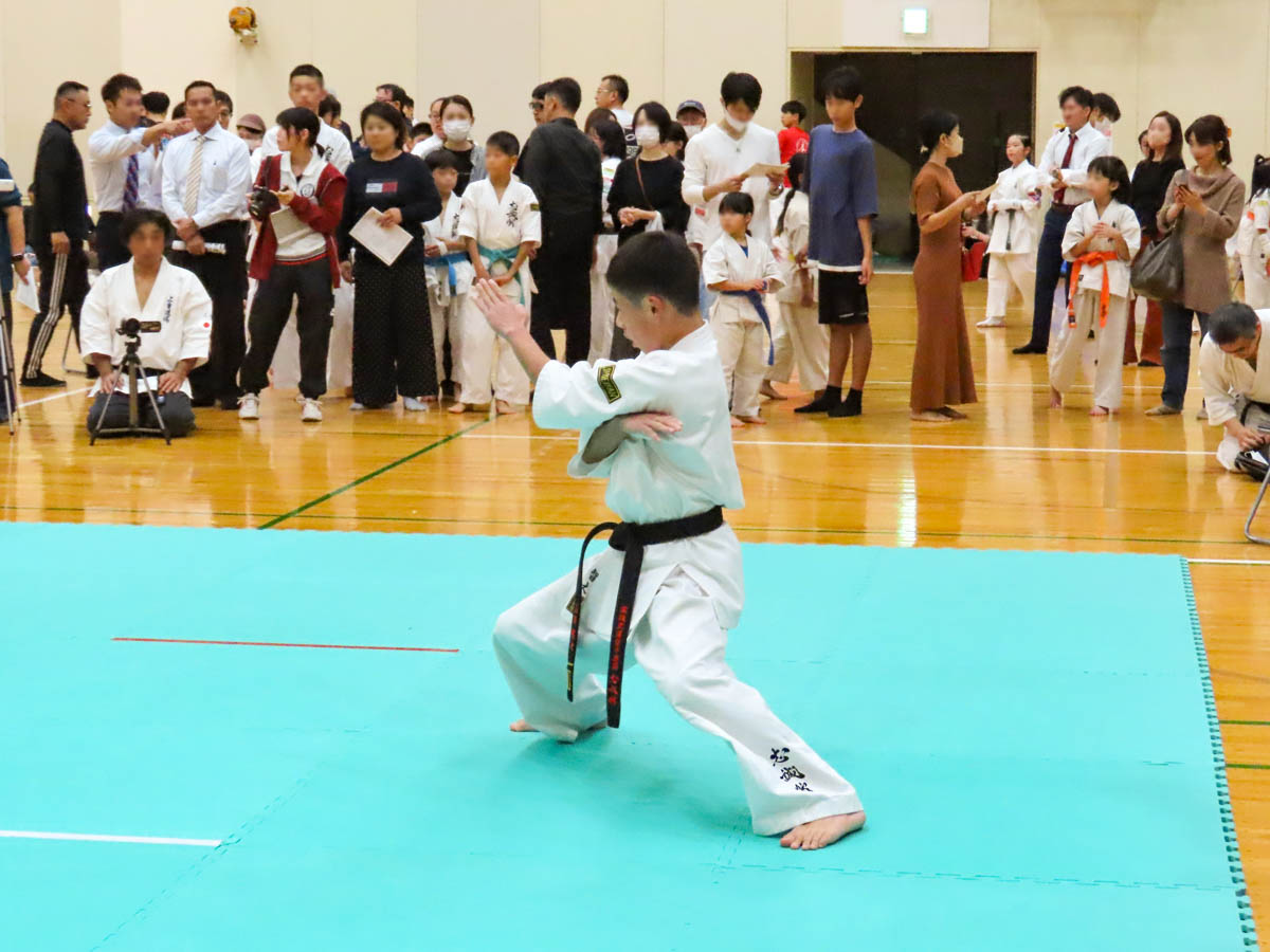 第13回極真空手道選手権広島県大会の様子