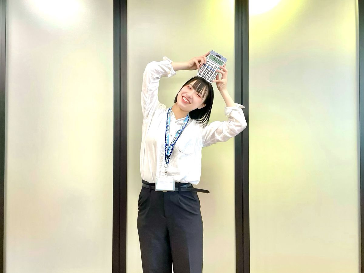扱える業務を増やし、頼ってもらえる存在になりたいです！！