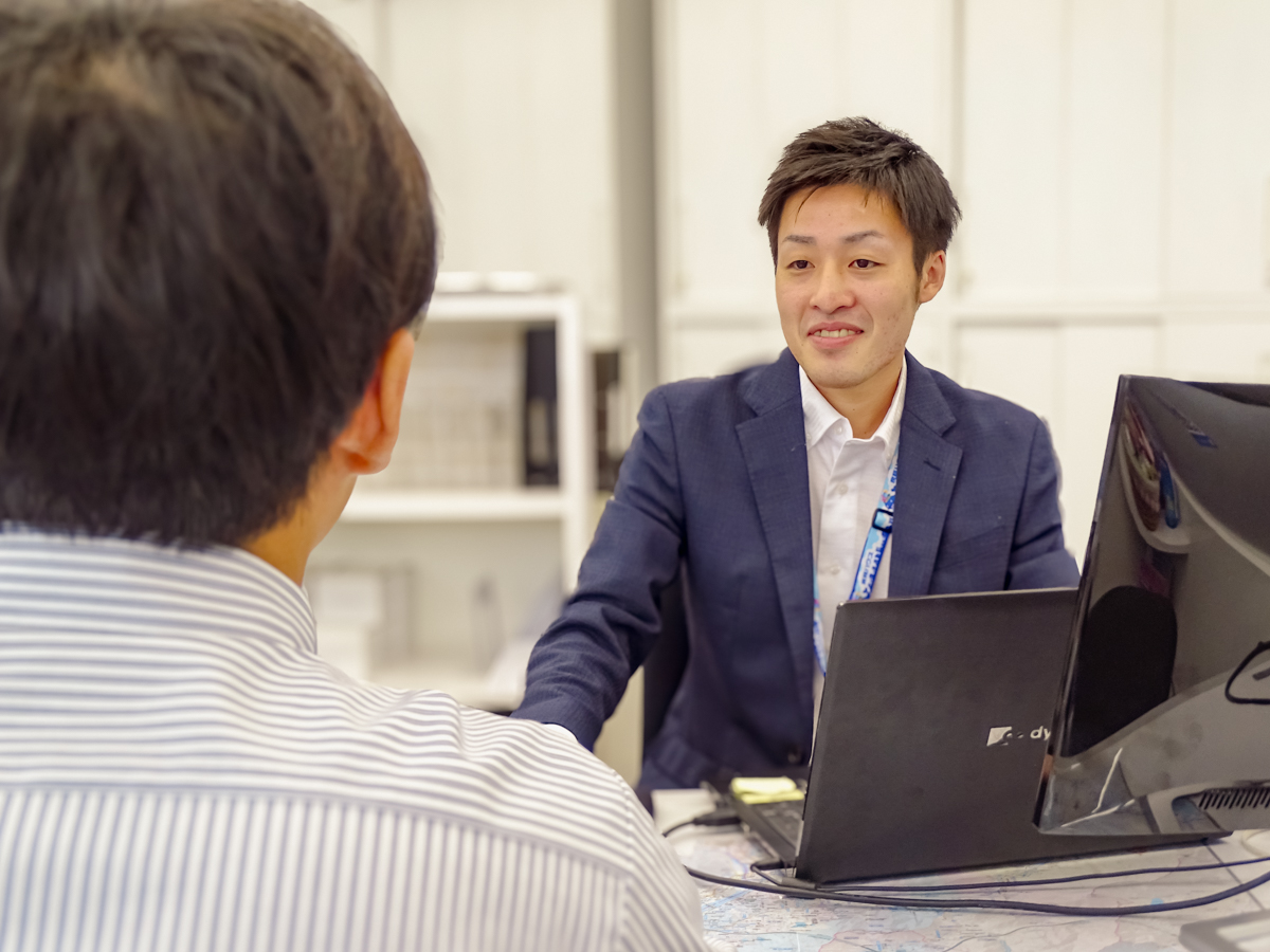 お客様の笑顔を見ることができる瞬間が1番嬉しいです！