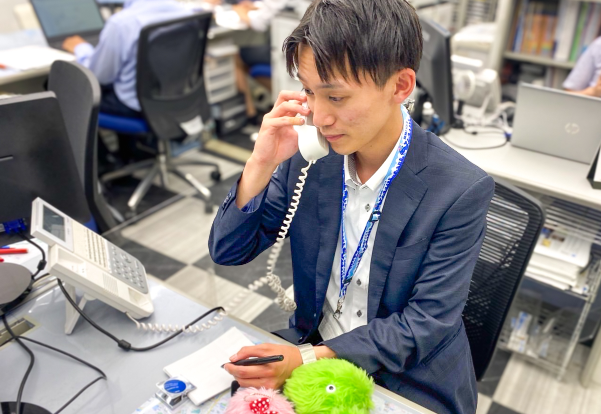 お客様に100％の笑顔で帰っていただくために日々勉強中です