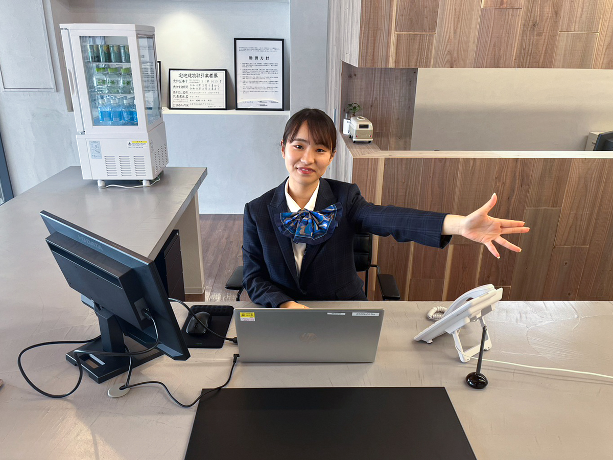 この会社を選んだ理由は“人”。優しくて尊敬できる先輩方が、自分の成長を応援してくださる温かい会社