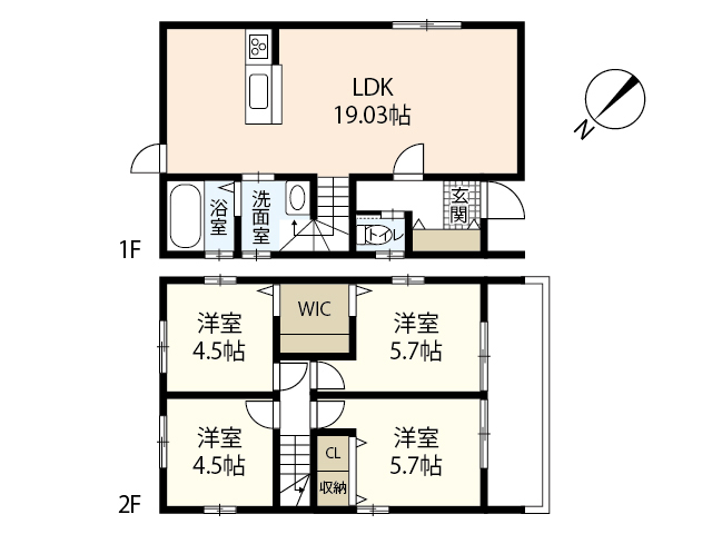 YELLCASA(エールカーサ)間取り図