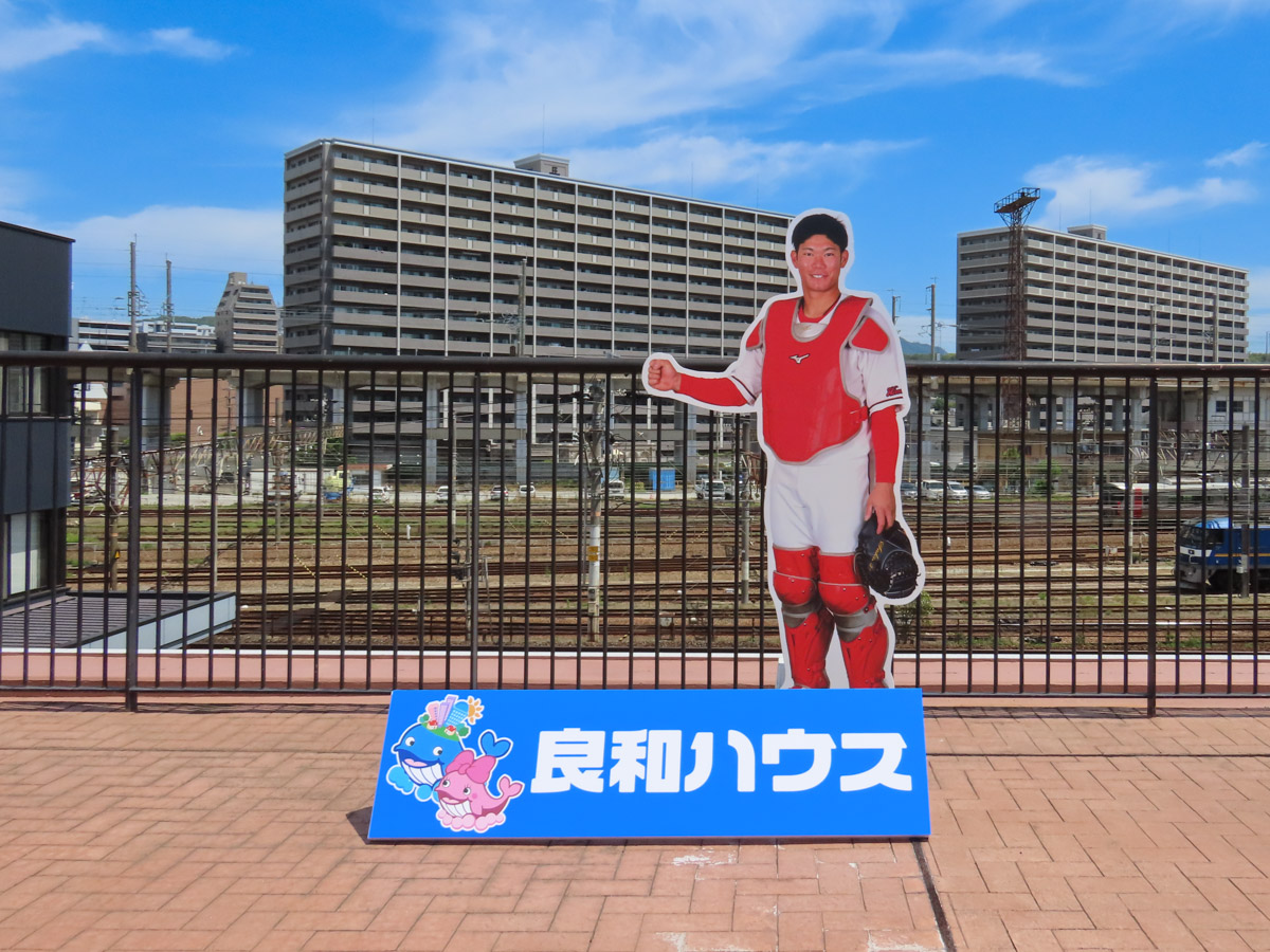 良和ハウス スポンサードゲーム2024を開催 選手のパネル写真